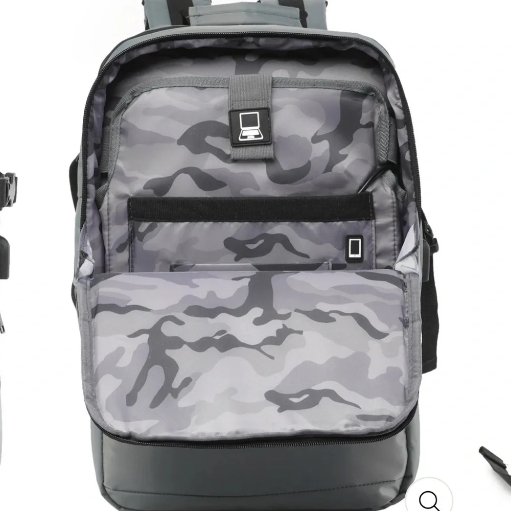 Duchamp London expandable, travel backpack, suitcase, new